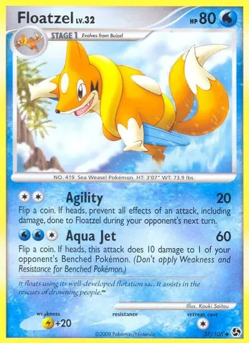 Floatzel 37 $0.75