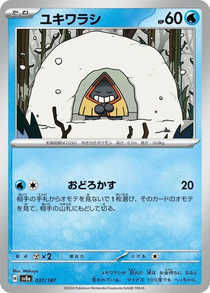 Front of Snorunt 37, テラスタルフェスex Japanese