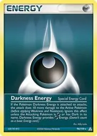 EX Holon Phantoms 英語版 Darkness Energy 94 カード表面