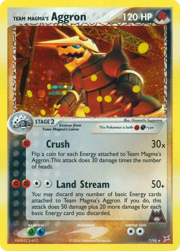 Team Magma's Aggron 7 ¥6,063