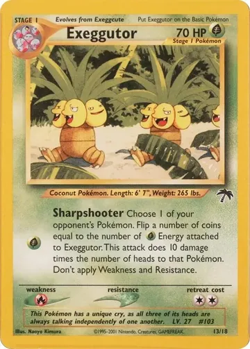 Exeggutor 13 $42.83