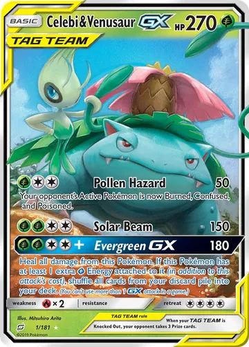 Celebi & Venusaur GX 1 ¥10,261