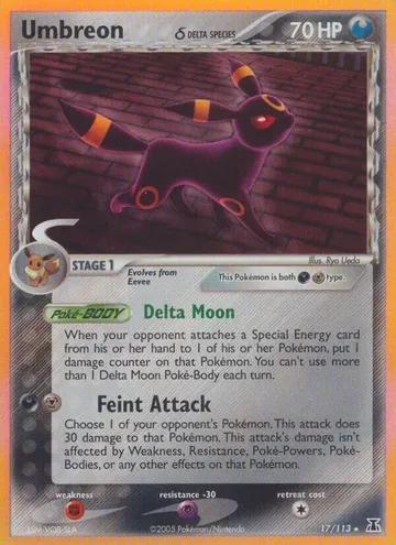Umbreon δ 17 $559.60