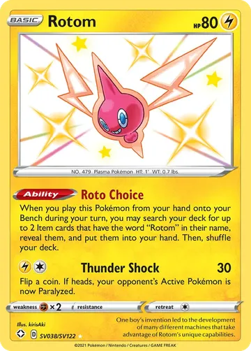 Rotom SV038 $6.70
