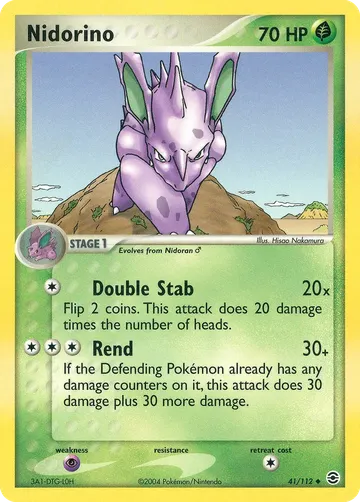Nidorino 41 $1.32