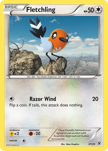 Fletchling 31 ₩1,005
