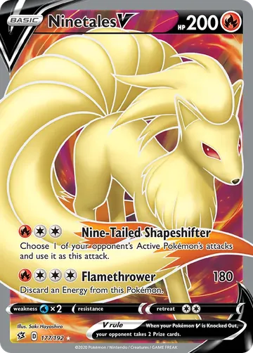 Ninetales V 177 $38.13