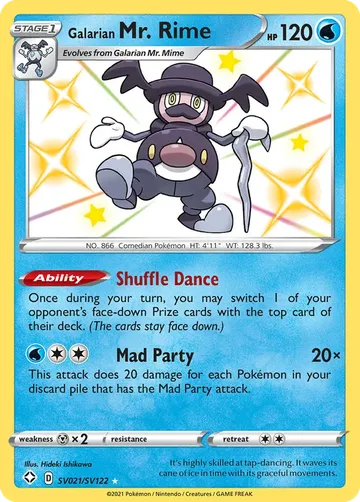 Galarian Mr. Rime SV021 $1.74