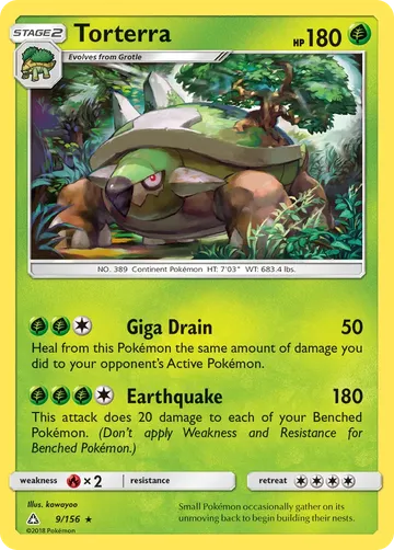 Torterra 9 ¥284