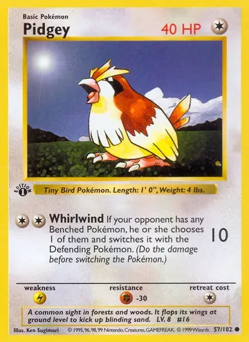 Pidgey 57 ¥409