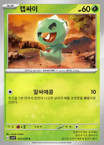 캡싸이 12 $0.22