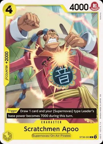 Scratchmen Apoo ST36-003