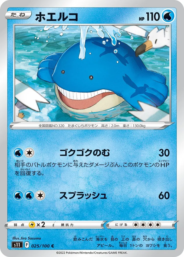 Front of Wailmer 25, ロストアビス Japanese