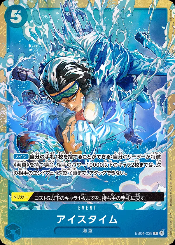 Front of アイスタイム EB04-028 · Parallel, EGGHEAD CRISIS Japanese