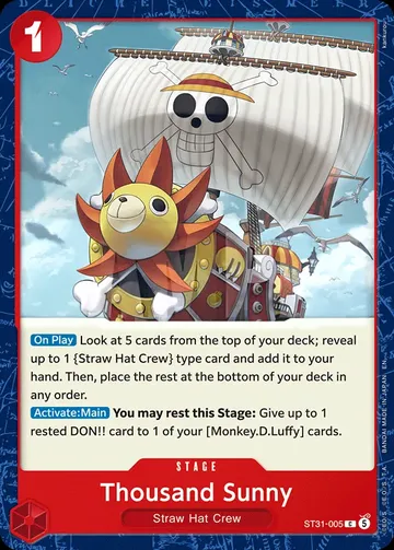 Thousand Sunny ST31-005