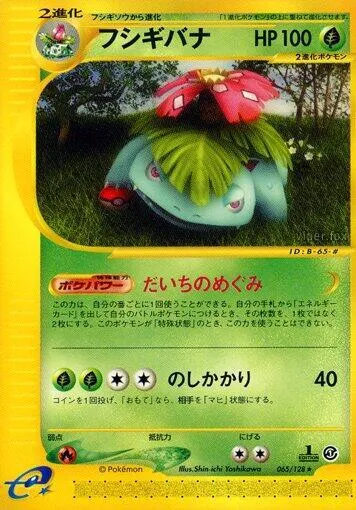 Front of Venusaur 65, 基本拡張パック Japanese