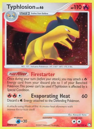 Typhlosion 16 ¥7,407