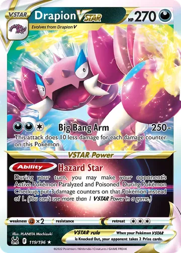 Drapion VSTAR 119 ¥158