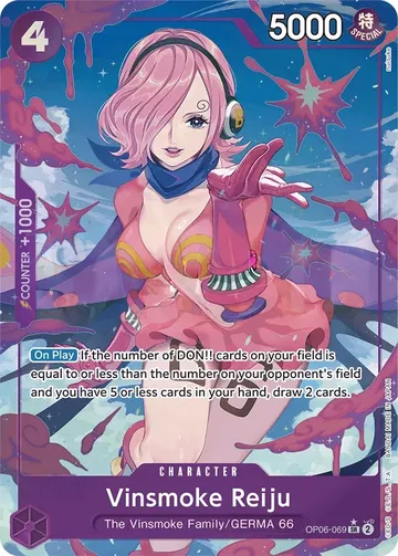 Vinsmoke Reiju OP06-069 · Parallel 4 $32.26
