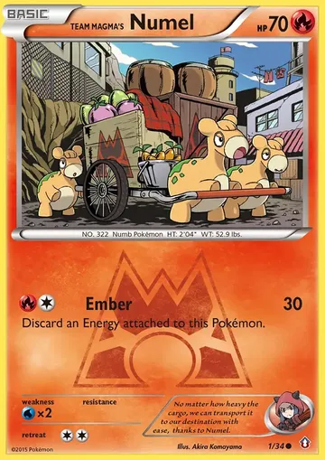 Team Magma's Numel 1 ₩2,239
