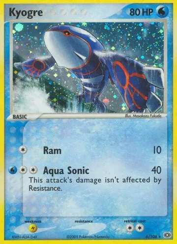 Kyogre 6 ¥10,945