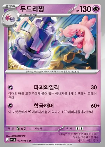 두드리짱 37 $1.12