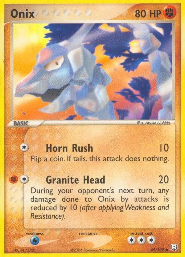 EX Team Rocket Returns 영어판 Onix 69 카드 앞면