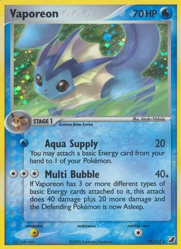 Vaporeon 19 ₩173,564