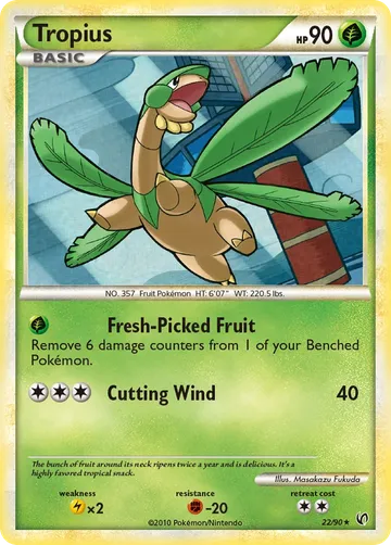 Tropius 22 $1.10