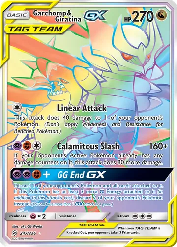 Garchomp & Giratina GX 247 $125.94