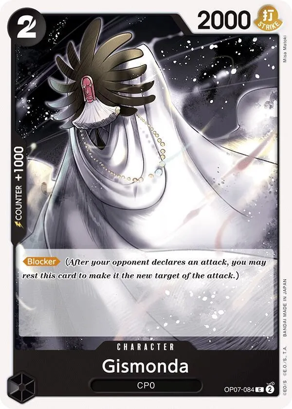 500 Years in the Future 영어판 Gismonda OP07-084 카드 앞면