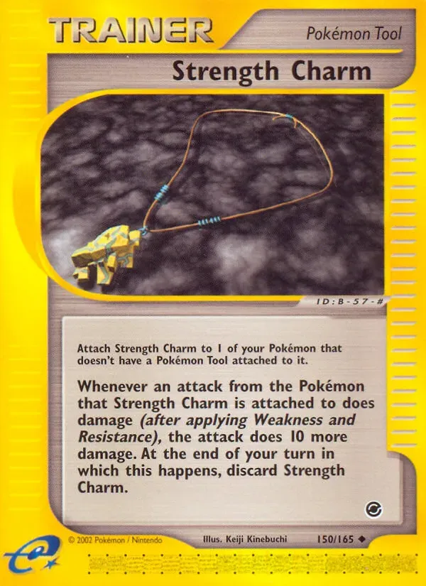Expedition Base Set 英語版 Strength Charm 150 カード表面
