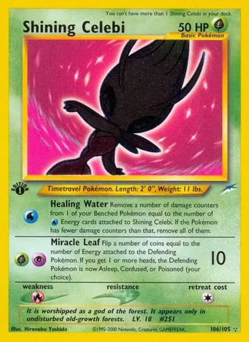 Shining Celebi 106 ¥86,878