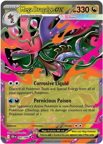 Mega Dragalge ex 65 $0.60