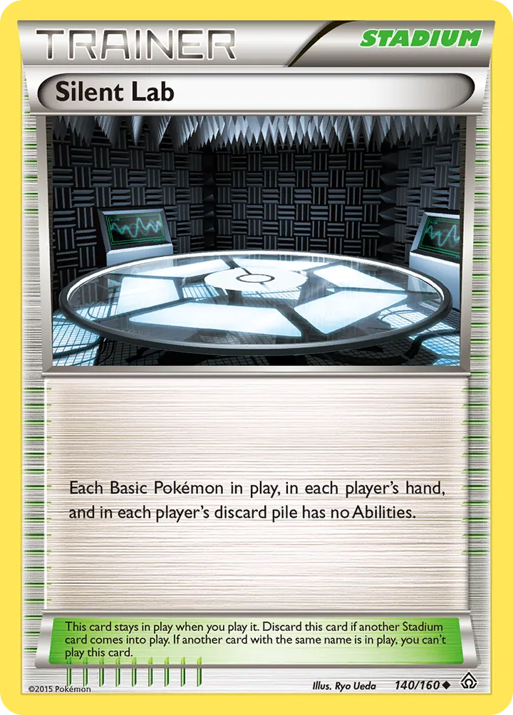 XY—Primal Clash 英語版 Silent Lab 140 カード表面