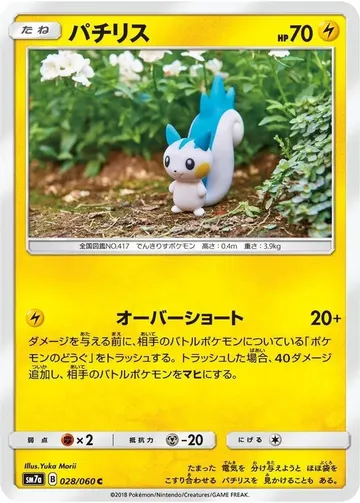 Pachirisu 28 $4.51