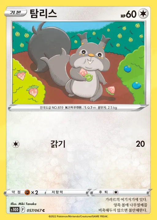 Front of 탐리스 57, 타임게이저 Korean