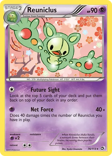 Reuniclus 76 $1.13