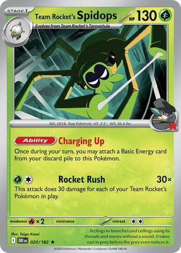 Team Rocket's Spidops 20 ₩241