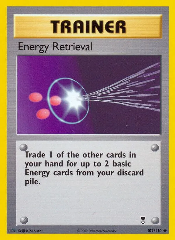 Legendary Collection 영어판 Energy Retrieval 107 카드 앞면