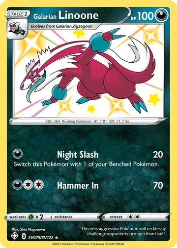 Galarian Linoone SV079 $2.47