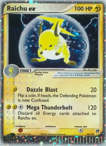 Raichu ex 98 $356.99