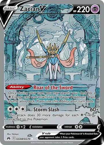 Zacian V GG48 $30.08