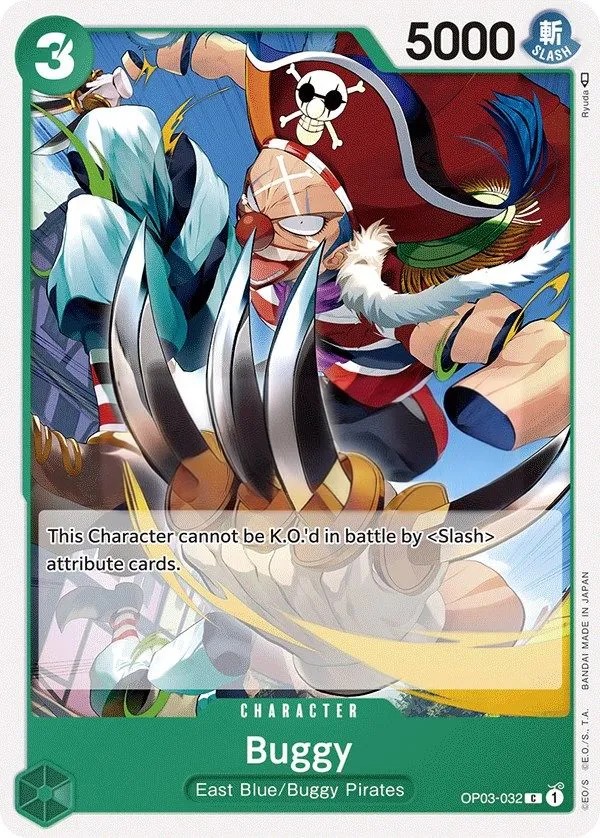 Pillars of Strength 英語版 Buggy OP03-032 カード表面