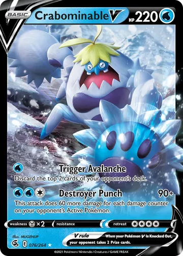 Crabominable V 76 ₩871