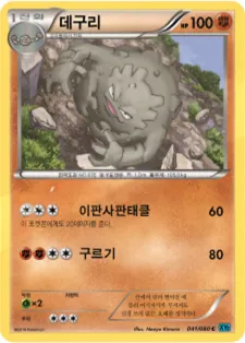 Front of 데구리 41, 와일드 블레이즈 Korean