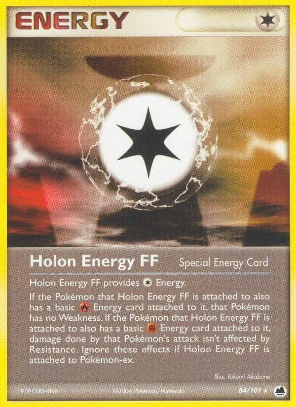 EX Dragon Frontiers 영어판 Holon Energy FF 84 카드 앞면