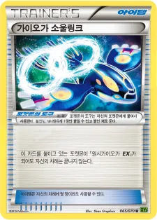 Front of 가이오가 소울링크 65, 타이달스톰 Korean