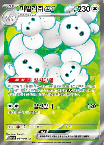 파밀리쥐 ex 84 ₩22,000