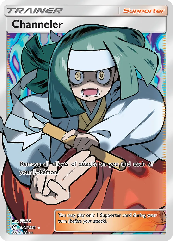 Sun & Moon—Unified Minds 英語版 Channeler 232 カード表面